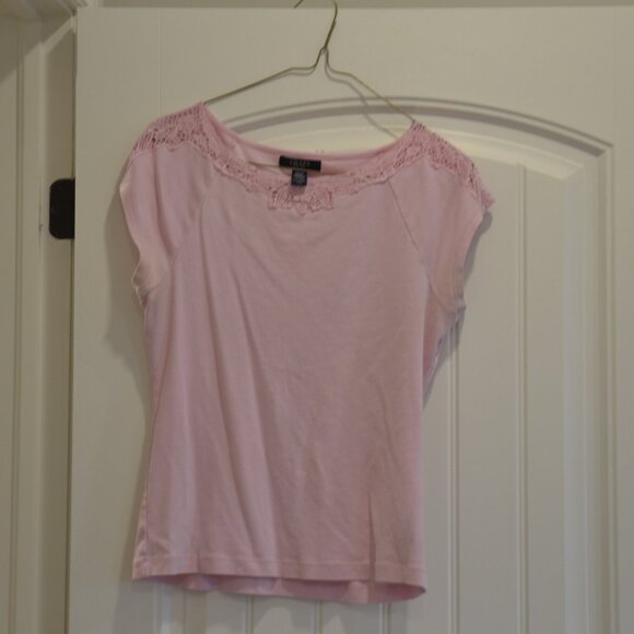 Pink Chaps Short Sleeve Shirt - Picture 1 of 3